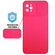 Capa para iPhone 12 Pro Max - Emborrachada Cam Protector Pink